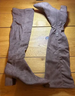NWOT Steve Madden Brinkly tall heeled boots 11 tan thumbnail 1