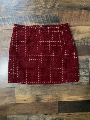 Forever 21 Red Mini Skirt thumbnail 2
