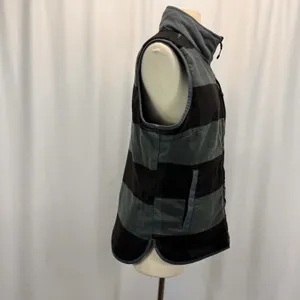 Carhartt Reversible Quilted Flannel Vest M 8-10 Green Black Buffalo Plaid Chore thumbnail 14
