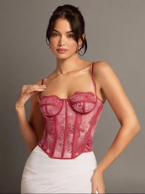 SheIn Corset Like Top thumbnail 2