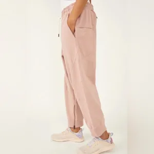 Free People Movement Nothing But the Sweats Jogger Pants Size Extra Small Pink‎ thumbnail 2