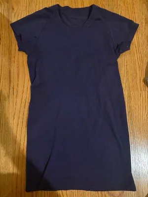Lululemon Purple Swiftly Tech Short Sleeve thumbnail 1