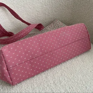 Calico Tote Bag Purse Quilted 10.5”x15”x5” thumbnail 4