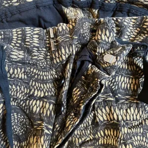 Free People size 8‎ stretchy brown and black pants thumbnail 6