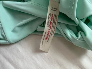 Free People Intimately Aqua Jade Sleeveless Deep V Tank Top M thumbnail 4