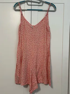 Roxy Floral Print Sleeveless Jumpsuit thumbnail 7