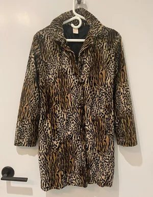 Vintage Cheetah Coat Brown thumbnail 1