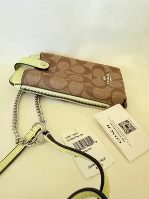 coach Phone Crossbody In Signature Canvas c7397 thumbnail 5
