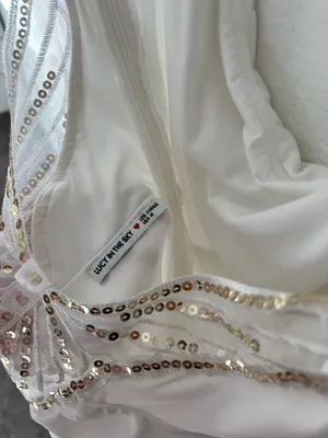 Lucy in the sky sequin Butterfly Maxi Dress thumbnail 5