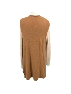 Madewell Kent Open-Front Colorblock Long Cardigan Sweater Size Medium thumbnail 7