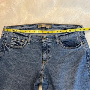 Old Navy Denim Stretch Ultra Low Waist bootcut Jeans Size 14 long thumbnail 4