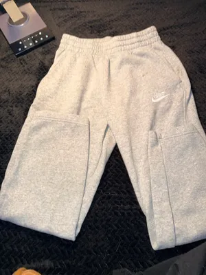 Boys Nike Sweatpants Grey, large thumbnail 1