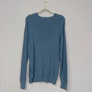 Imperfect Y2K vintage sweater 2002 Gap XXL‎ 100% cotton vneck ribbed XXL sweater thumbnail 2