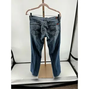 7 For All Mankind Bootcut Jeans Medium Wash Low Rise Size 27 thumbnail 7