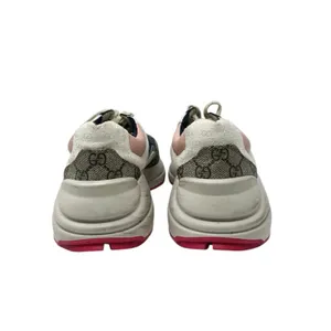 Gucci Rhyton GG Canvas Multi Monogram Low Top Sneakers Runners Size 38.5 thumbnail 7