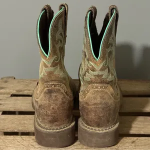 Justin Boots Gypsy II‎ Gemma L9606 Western Cowgirl Boots Women's Size 6.5 A27 thumbnail 4