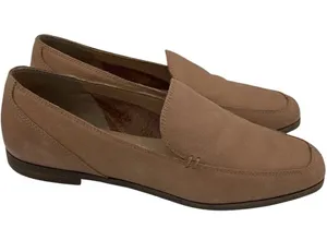 Lucky Brand Canyen slip on tan flat loafers women’s Size 7 1/2M thumbnail 1