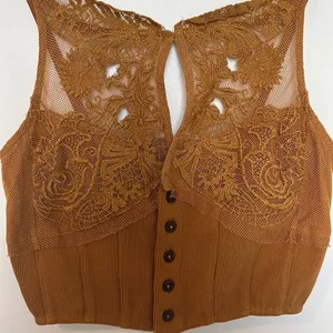 Free People Have My Heart Crop Tank Top Size XS thumbnail 4