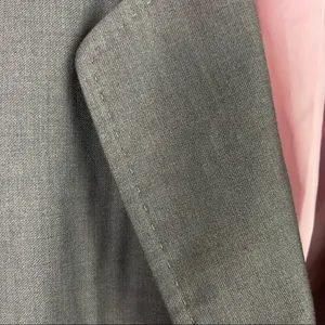 Womens Blazer Taupe Gray Lined Office Business Careerwear Work Size 4 thumbnail 3