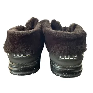 Hey Dude Britt Boho Women Size 8 Cookies and Cream Faux Fur Lined Ankle Boots thumbnail 2