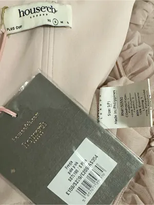 HOUSE OF CB Freyja Dress, Pale Pink, Small (Plus) thumbnail 11