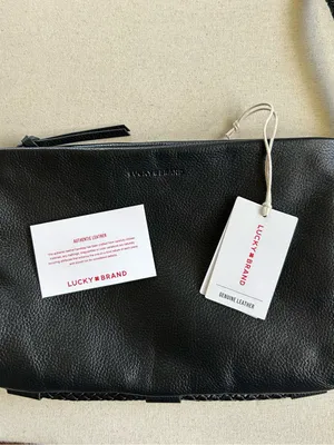 Lucky Brand Zila Leather Crossbody Bag with Braided Strap thumbnail 2