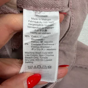 Madewell 26 Slim Emmett Tapered Pants High Rise Vintage Petal Pink MD115 Relaxed thumbnail 9