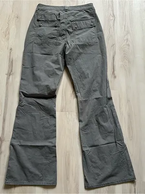 Gray American Eagle Flared pants size 6L thumbnail 7