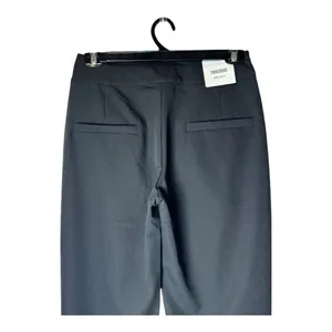 Trouser9 Pants Women Small Black Pleated‎ Baggy Tapered Leg Trousers Career NWT thumbnail 4