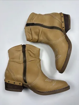 SUNDANCE Etta Whiskey Western Cowboy Boots S-568 Size: 40 / US size 9-9.5 thumbnail 5