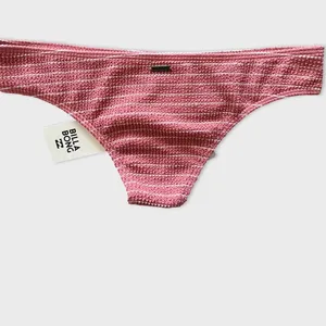 NWT Billabong Summer High Tank Bikini Set Pink Textured Medium Summer Beachy thumbnail 7