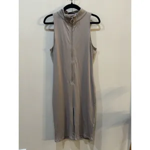 NICHOLAS THE LABEL Paola Stretch Ribbed Knit Romper Size‎ Small Medium Branch thumbnail 3