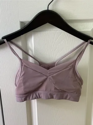 All Yoga Vision Sports Bra in Lilac thumbnail 5