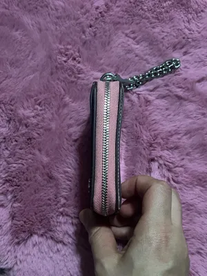 Coach pink card case wallet thumbnail 3