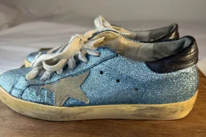 Golden Goose Superstar Blue Glitter 36 thumbnail 1