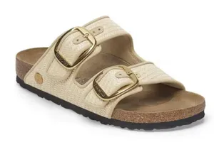 Birkenstock Arizona Raffia Big Buckle Size 40 thumbnail 1