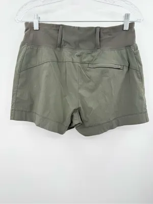 Athleta‎ Women's Trekkie North Shorts Green Size 4 thumbnail 2