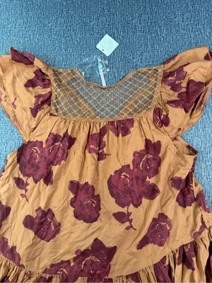 Free People Tilly Printed Tunic Dress thumbnail 9