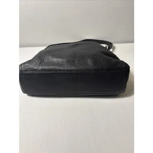 KATE SPADE Highland Park Bria Shoulder Bag Black Pebbled Leather Purse thumbnail 3