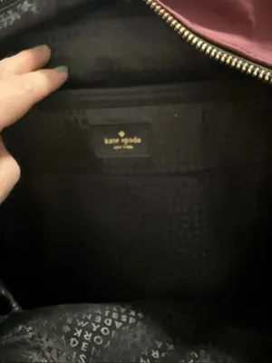Large Bradley Kate spade backpack in burgundy School work thumbnail 8