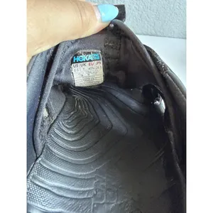 Hoka One One Hopara hiking sandals in Black/Black. Women's US size 8.5. thumbnail 7