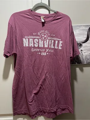 Nashville t shirt. Large thumbnail 1