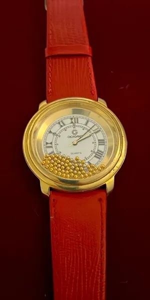 Beautiful Gordano Watch with Dancing Beads Red thumbnail 1