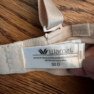 Wacoal Perfect Contour No Wire Convertible Bra 65033 Beige 32D thumbnail 2