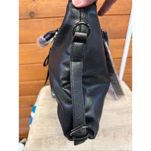 No Brand Black/Grained/Tote/satchel/shoulder bag NWOT thumbnail 3
