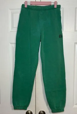 Aritzia Superworld Green Sweatpants thumbnail 4