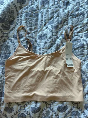Urban Outfitters Blush Nude Cami Bralette thumbnail 2