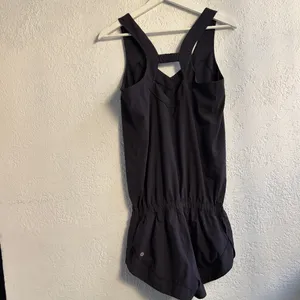 Lululemon Black Sleeveless Romper thumbnail 2