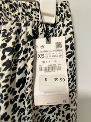 ZARA Leopard Print Skirt Maxi thumbnail 3