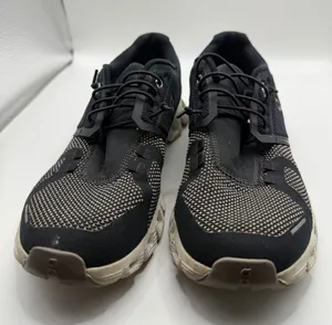 On Cloud‎ Womens Running Shoes Black White Mesh Low Top Sneakers 79.98846 Size 6 thumbnail 1
